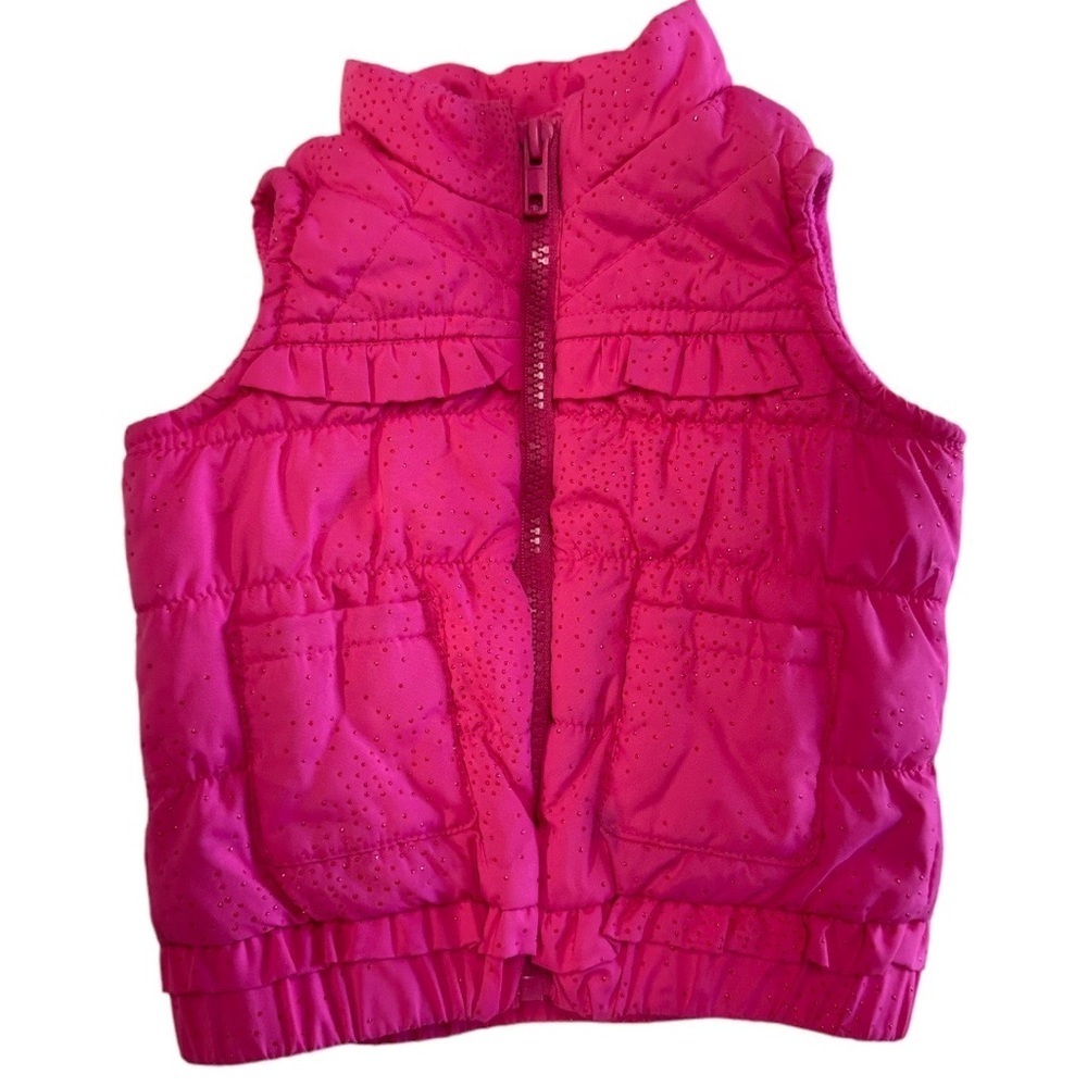 1989 Place Baby Girl Puffer Zip Vest Fall Winter Wear